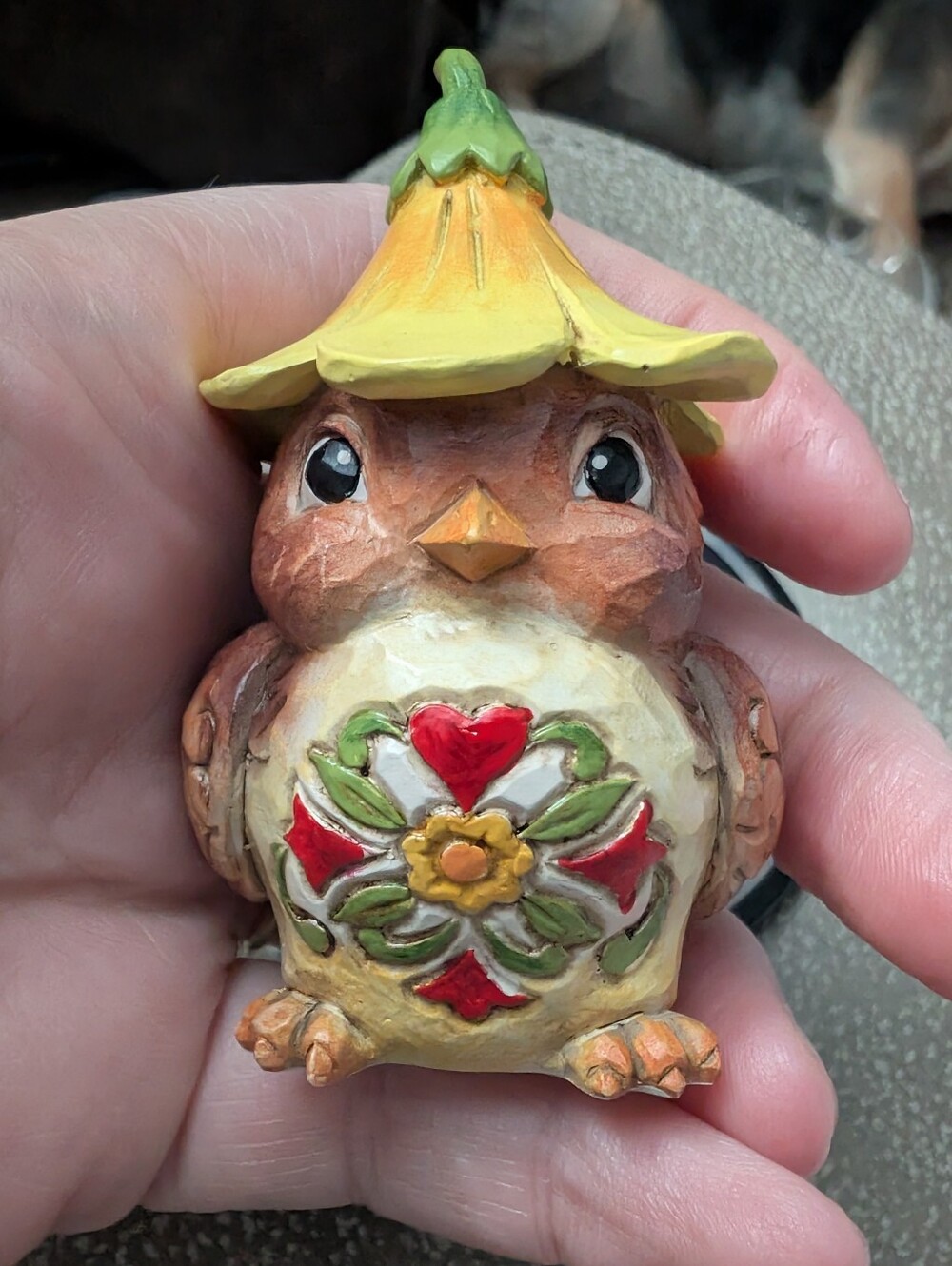 Enesco Jim Shore "Little Petunia" Bird Figurine